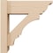 Ekena Millwork 6-in W x 16-in D x 16-in H Balboa Trad Rough Cedar Woodgrain TimberThane Outlooker, Primed Tan OUTUR060X16X16BOA04RCPR - alternate 4